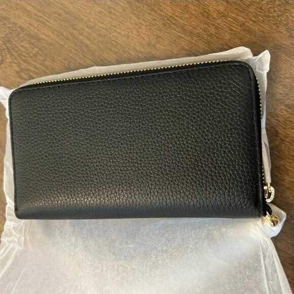 MICHAEL KORS JET SET TRAVEL LARGE FLAT MULTIFUNCTION PHONE CASE WALLET WRISTLET - Picture 2 of 10